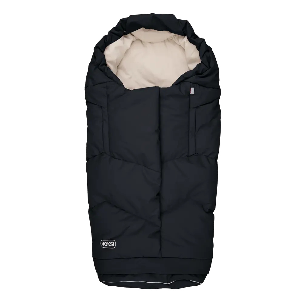 Voksi City Kørepose Black Cream