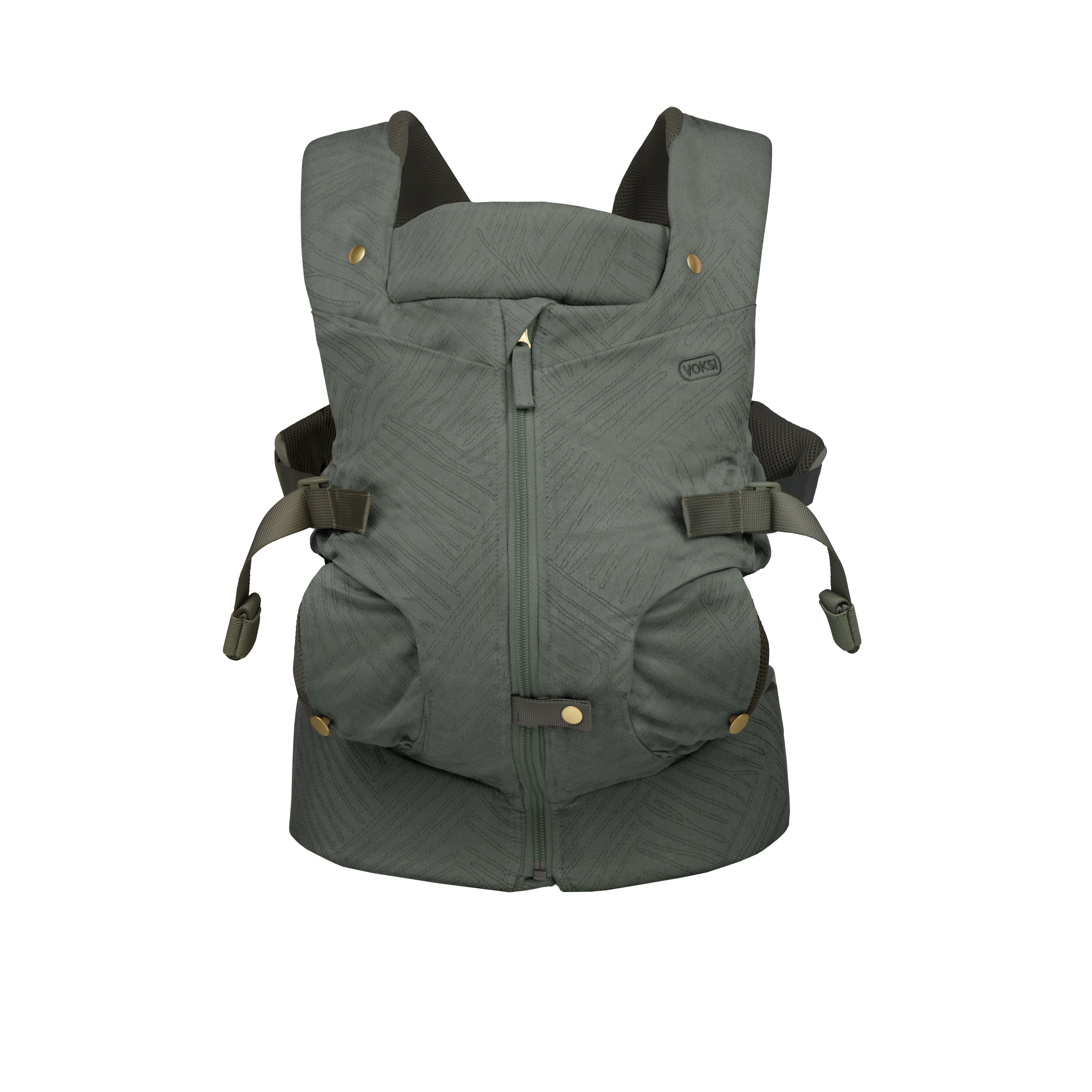 Voksi Huddle Bæresele Meadow Green Jacquard