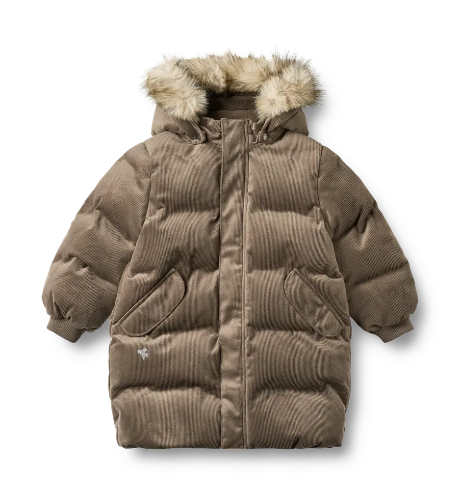 Wheat Vinteren Puffer Jakke Dry Wood 104