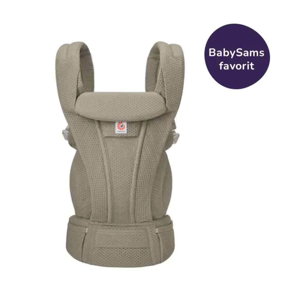 Ergobaby Omni Deluxe Bæresele Mesh Soft Olive