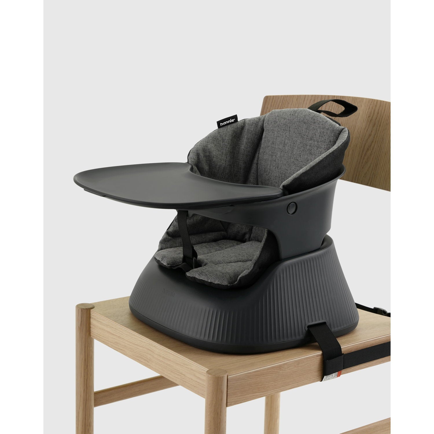 Hannie Transportabel Højstol Charcoal Black