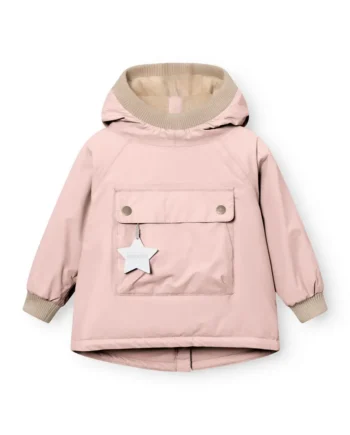 Mini   Ture Matbabywen Fleeceforet Vinteranorak Adobe Rose   Mdr 74