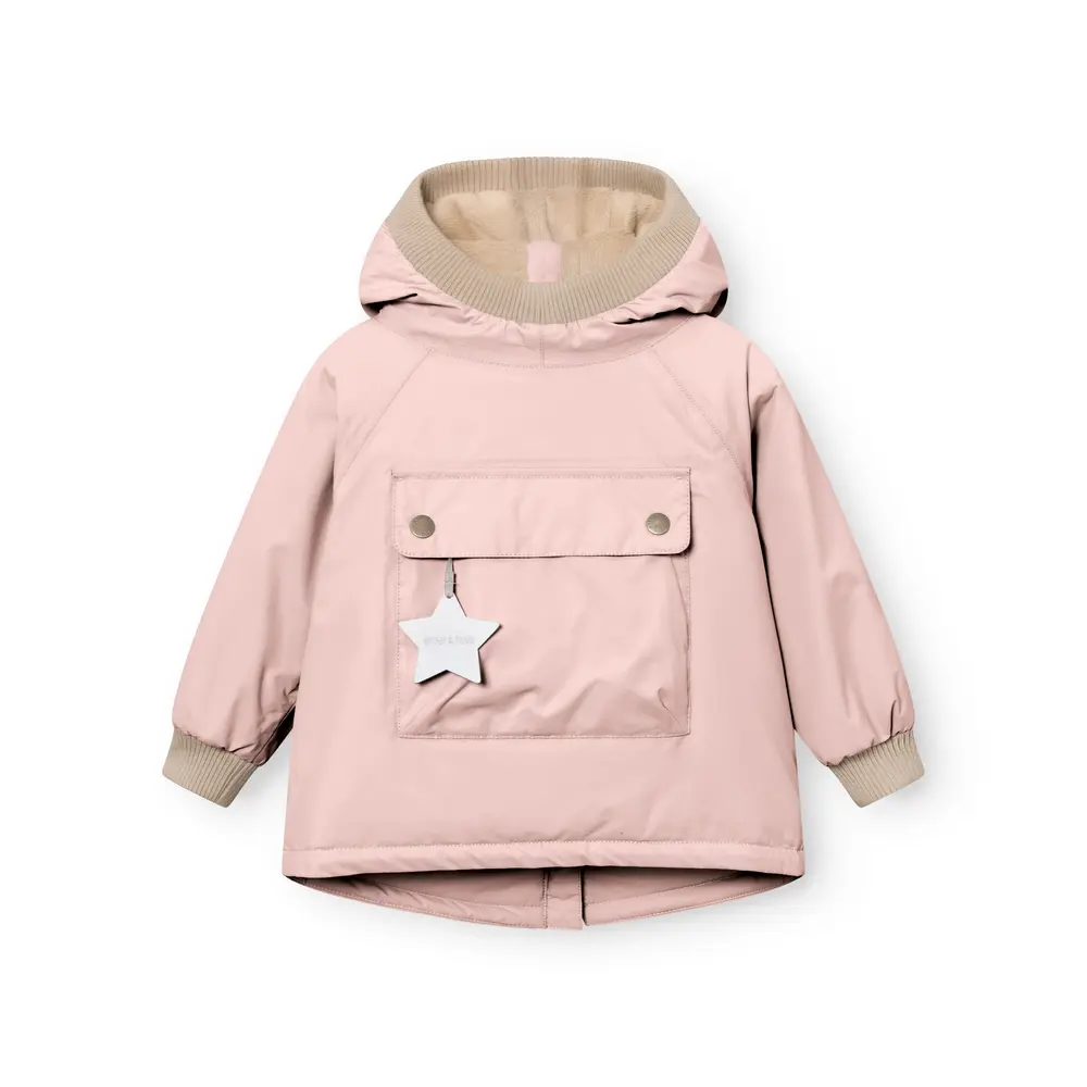 Mini Ture Matbabywen Fleeceforet Vinteranorak Adobe Rose 18 Mdr 86