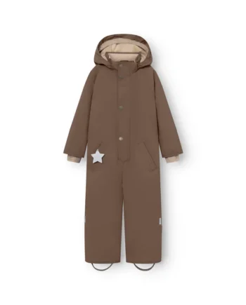 Mini   Ture Matwanni Fleeceforet Flyverdragt Chestnut Brown   år 116