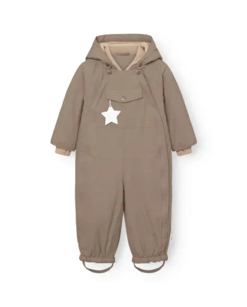 Mini   Ture Matwisti Fleeceforet Flyverdragt Grey Brown   år 92