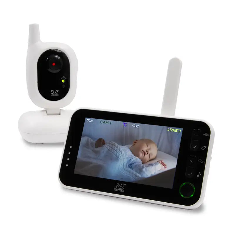 Padwico Videobabyalarm Hvid