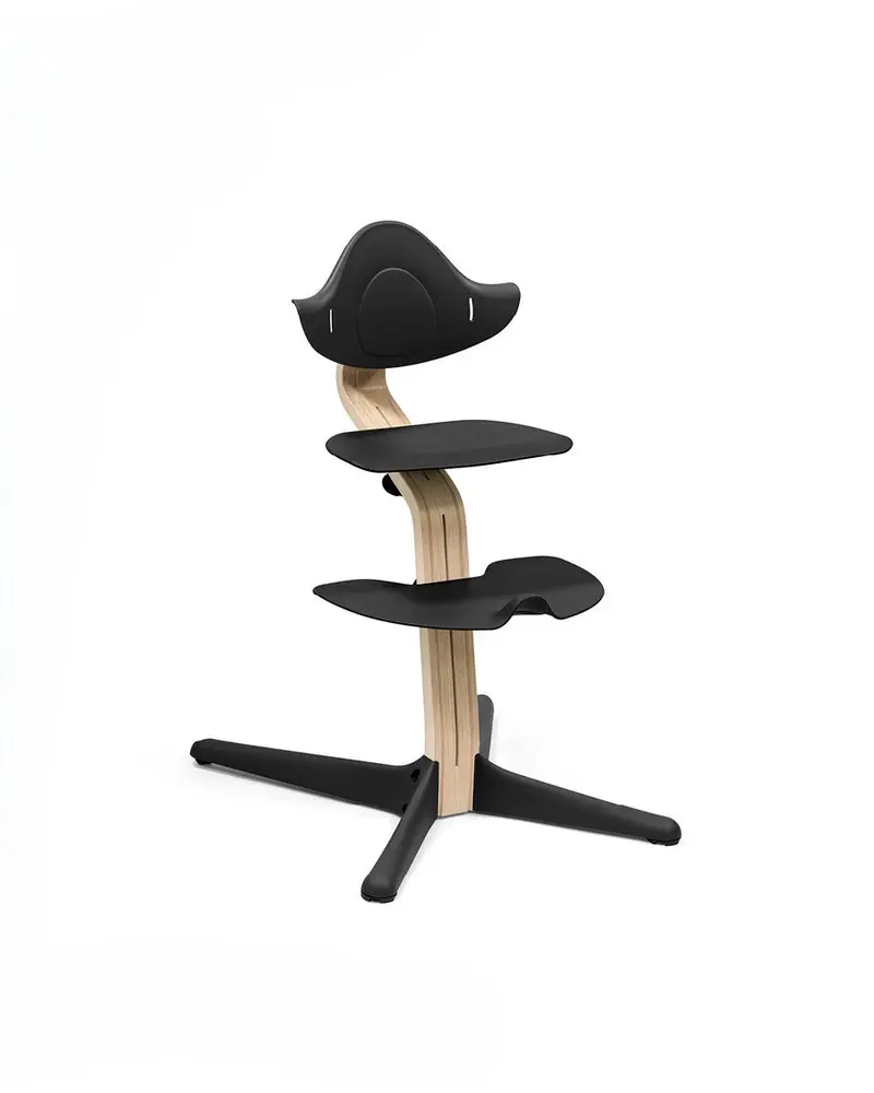 Stokke Nomi Højstol Natural Black